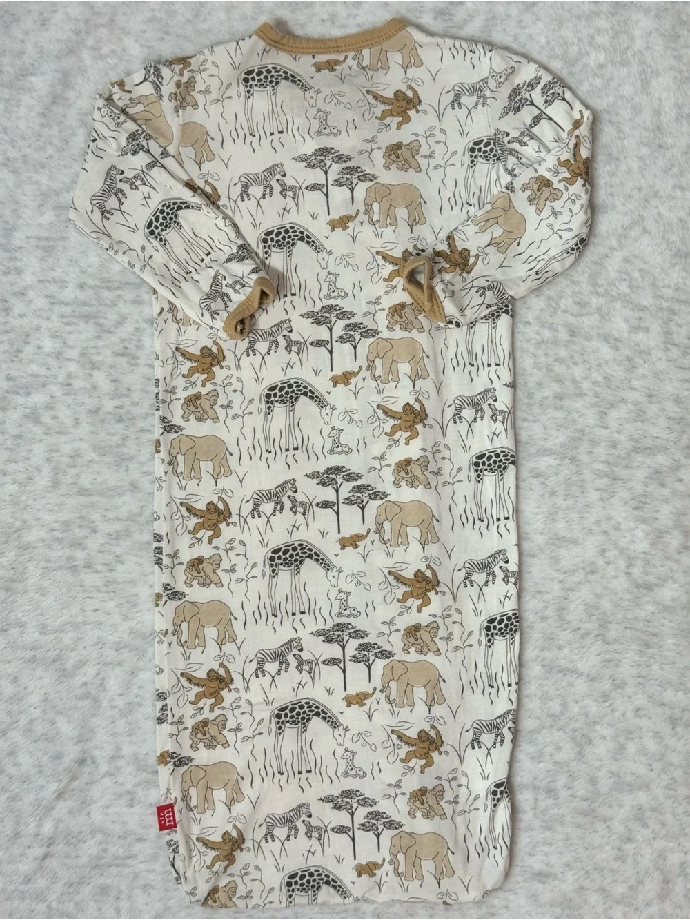 Magnetic Me Safari Animal Gown Newborn 3M Baby Modal Elephant Giraffe Neutral
